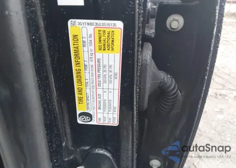 2016 Cadillac Srx Luxury Collection from USA, damaged, VIN 3GYFNBE35GS516135